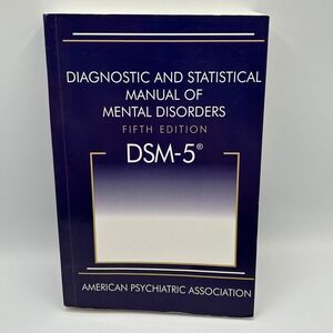 DSM-5 Diagnostic Statistical Manual Mental Disorders 5th Ed Paperback Clinical